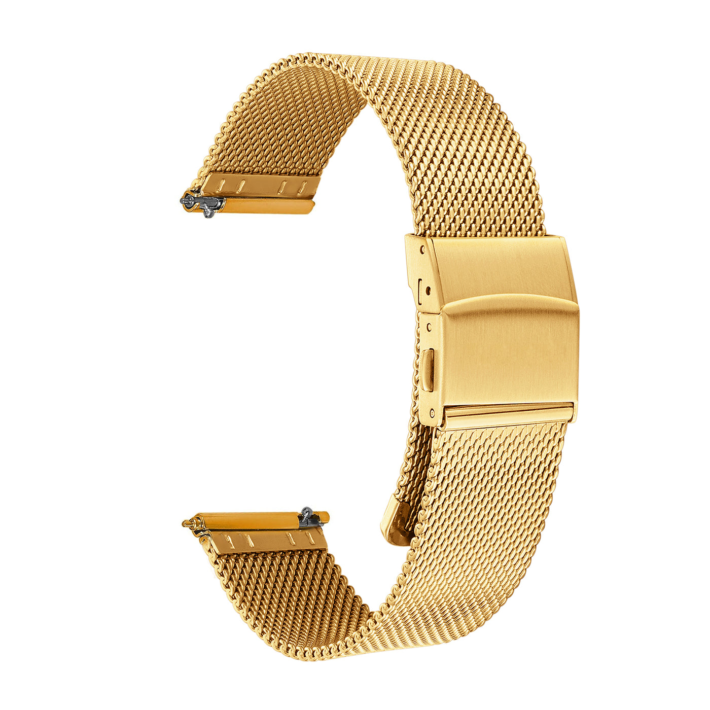 Stainless Steel Mesh Watch Strap with Adjustable Buckle 18/20mm