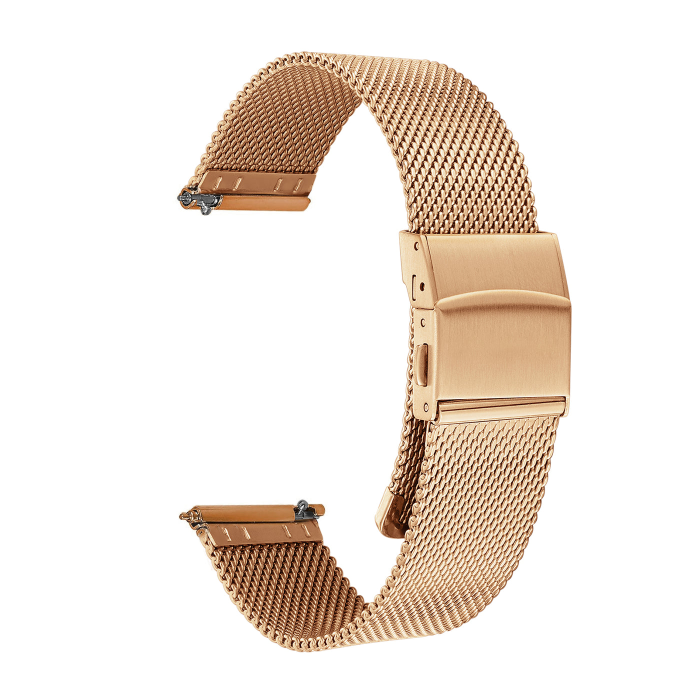 Stainless Steel Mesh Watch Strap with Adjustable Buckle 18/20mm